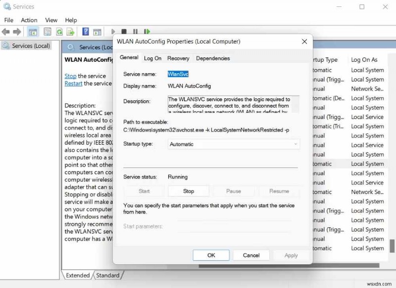 【すぐ解決】「Windows が WLAN AutoConfig サービスを開始できませんでした」エラーの直し方