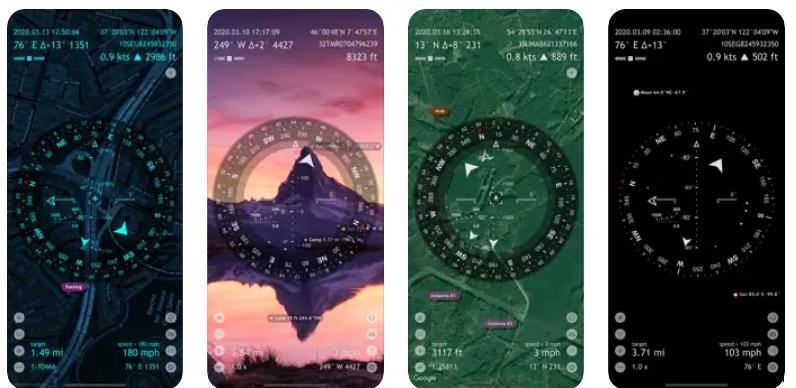 iPhone・iPad対応コンパスアプリおすすめ9選｜方位・速度・距離を正確にトラッキング