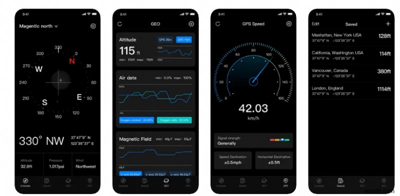 iPhone・iPad対応コンパスアプリおすすめ9選｜方位・速度・距離を正確にトラッキング