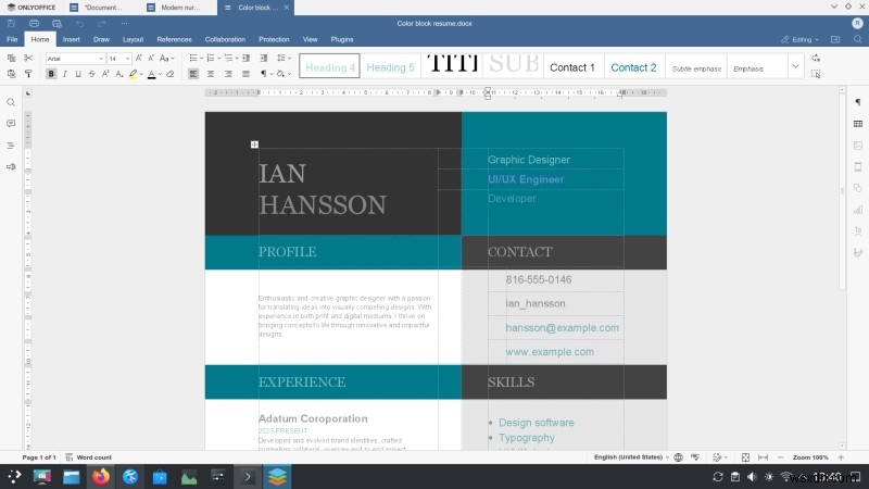 OnlyOffice Desktop Editors 8.1 レビュー──無料で高機能なオフィススイートの実力と課題