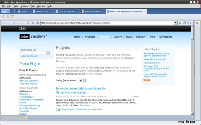 IBM Lotus Symphony徹底レビュー:無料で使える個性的オフィススイートの意外な実力