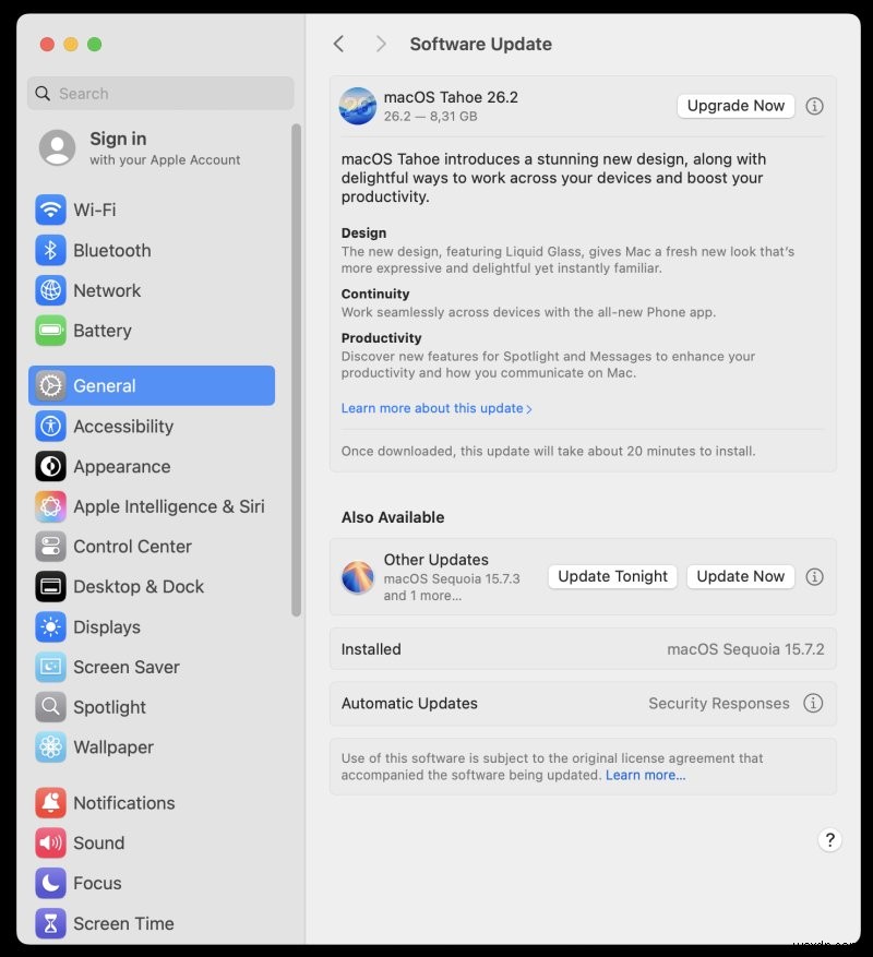 macOS Tahoeへアップグレードしてみた:気づいた点・所感・実用的なヒント