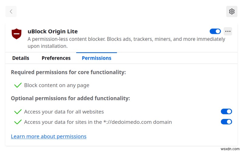 UBlock Origin Lite:最新のウェブに立ち向かう強力な広告ブロッカー