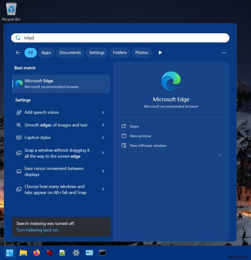 Windows 11のスタートメニューに表示されるWeb検索候補を無効にする方法
