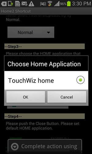 Androidのホームボタンをダブルタップしてカメラを起動する方法