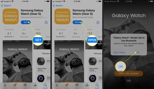 GalaxyWatchをiPhoneに接続する方法 