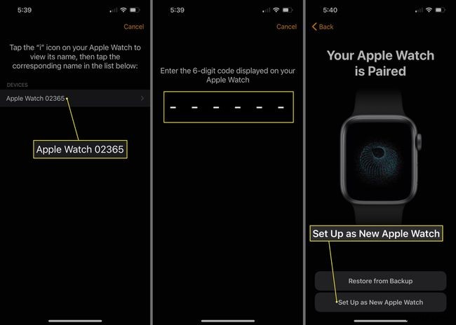 AppleWatchをiPhoneとペアリングする方法 