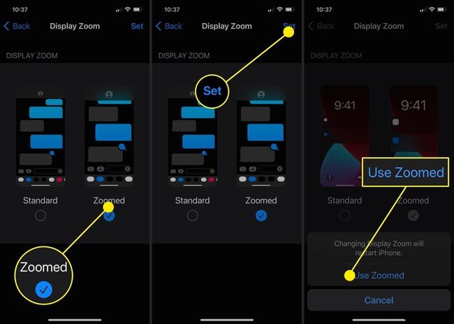 iPhoneまたはiPadのディスプレイを拡大する方法 