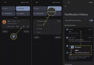 Android12で通知をスヌーズする方法 