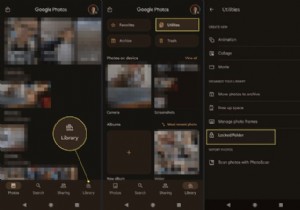 Googleフォトでロックされたフォルダを作成する方法 
