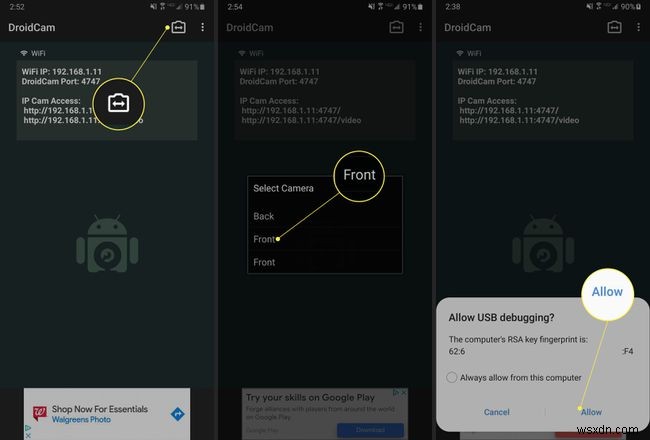 私の電話をウェブカメラとして使用する方法 