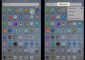 Androidでアプリをアルファベット順に並べる方法 