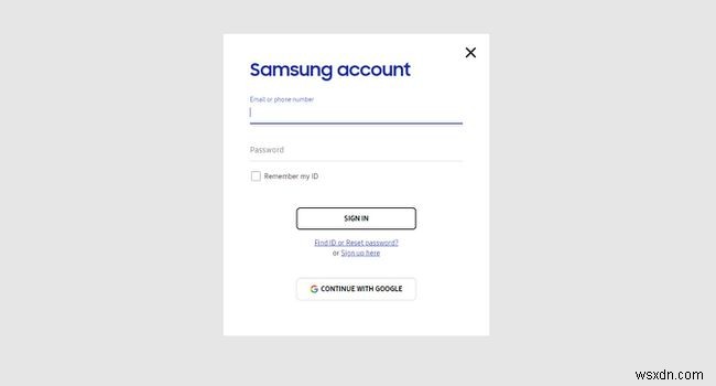 Samsungの使用方法FindMyMobile 