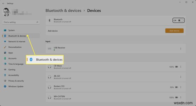 Windows11でBluetoothをオンにする方法 