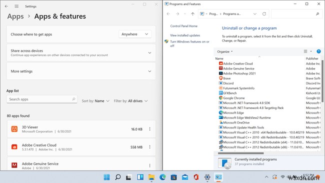 Windows11でコントロールパネルを開く方法 