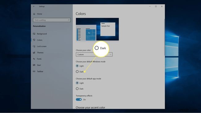 Windows10でタスクバーの色を変更する方法 