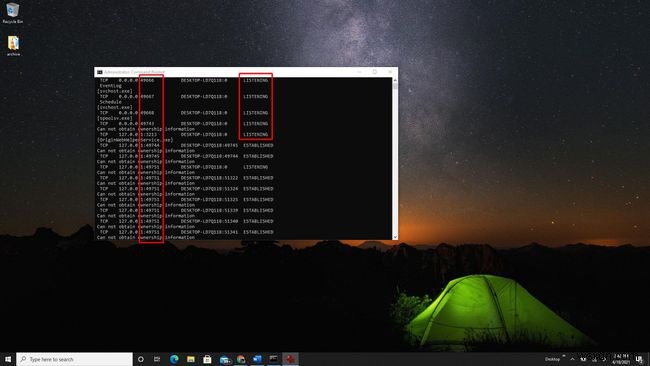 Windows10でポートが開いているかどうかを確認する方法 