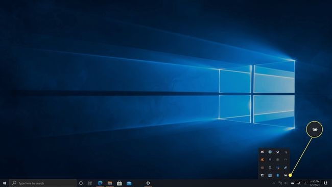 Windows10システムトレイでアイコンを表示または非表示にする方法 