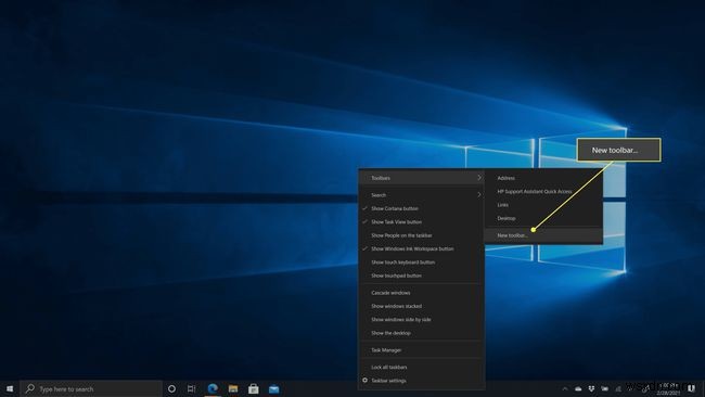 Windows10でクイック起動ツールバーを追加する方法 