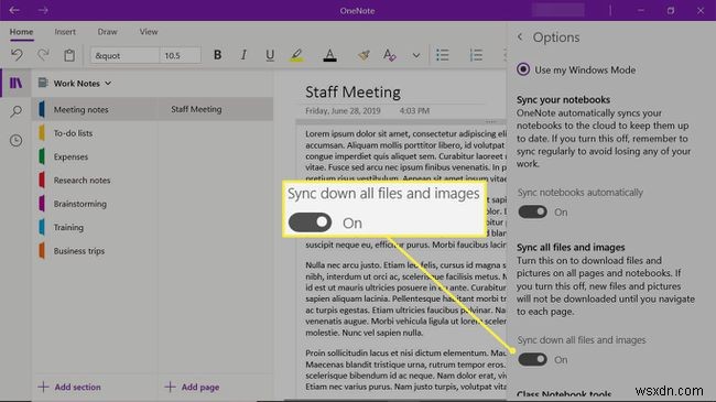 OneNoteが同期していませんか？オンラインに戻す方法 