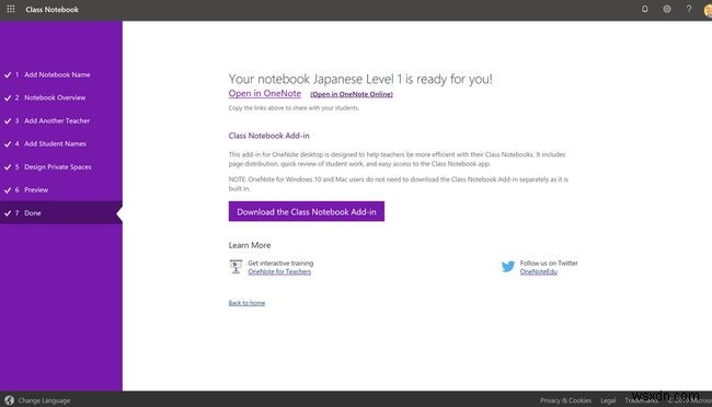 OneNoteクラスノートブックとは何ですか。また、どのように機能しますか？