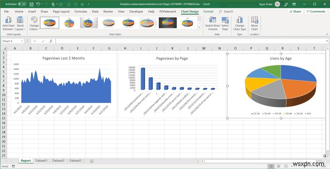 Excelでレポートを作成する方法 