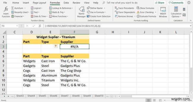 複数の基準を持つExcelルックアップ式を作成する方法 