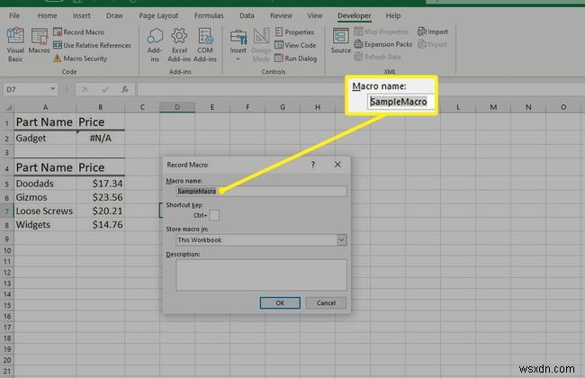 Excelでマクロを作成する方法 