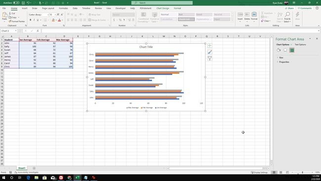 Excelで棒グラフを作成する方法 