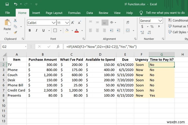 ExcelでIF関数を使用する方法 