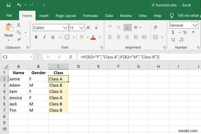 ExcelでIF関数を使用する方法 