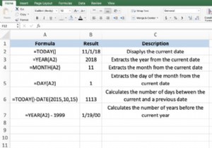 ExcelでTODAY関数を使用する方法 