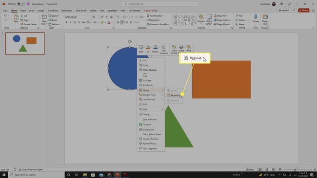 PowerPointでオブジェクトをグループ化する方法 