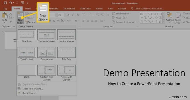 PowerPointプレゼンテーションを作成する方法 