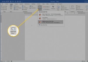 PowerPointスライドをWord文書に追加する方法 