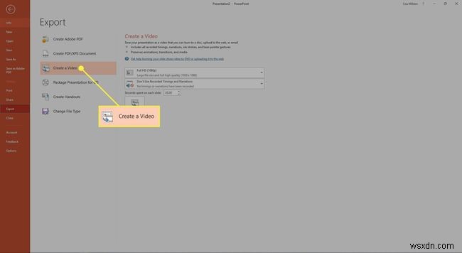 PowerPointをビデオに変換する方法 