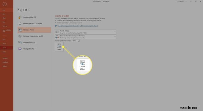 PowerPointをビデオに変換する方法 