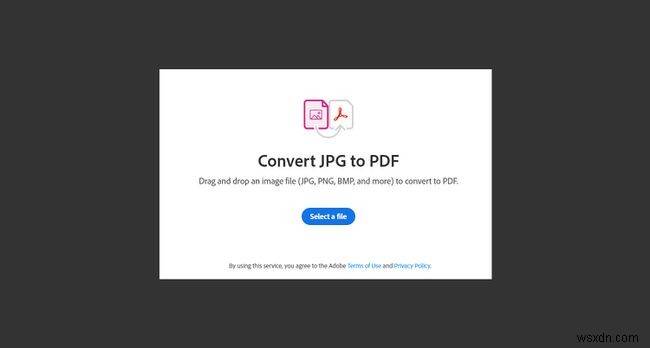 JPGをPDFに変換する方法 