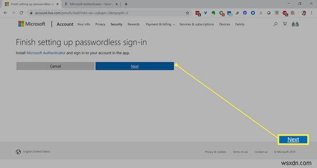 MicrosoftAuthenticatorアプリの使用方法 