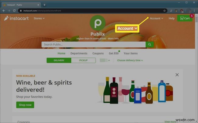 Instacartの注文、メンバーシップ、無料トライアルをキャンセルする方法