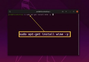 LinuxでWindowsアプリを実行するためにWineをインストールして使用する方法 