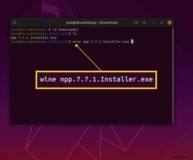 LinuxでWindowsアプリを実行するためにWineをインストールして使用する方法 