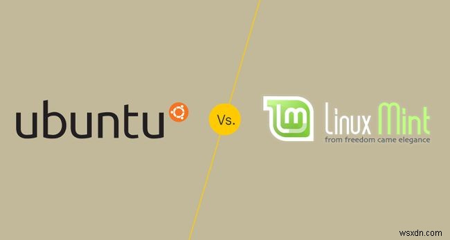UbuntuとLinuxMint 