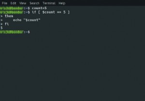 BashスクリプトでIFステートメントを作成する方法 