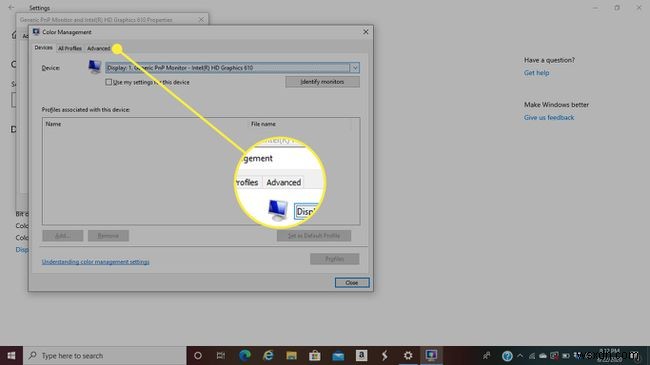 モニター設定をテストおよび調整する方法 