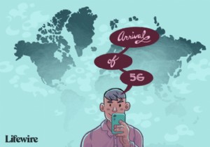 世界中で5Gの可用性 