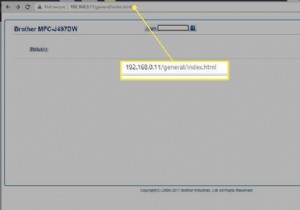 IPアドレスからネットワークプリンタ名を特定する方法