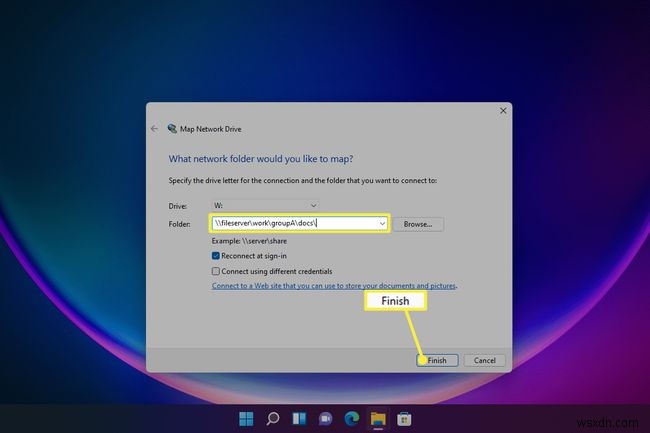 Windows11でネットワークドライブをマップする方法 