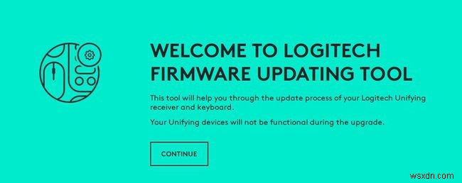 LogitechUnifyingReceiverを更新する方法 