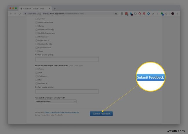 問題がないかiCloudメールのステータスを確認する方法 